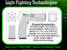 Dazer Laser Dazzler non-lethal directed energy weapons [DEW}